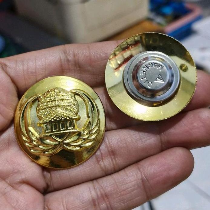 New  PIN KORPRI MODEL TUMPUK PREMIUM - LENCANA KORPRI ASN -PIN KORPRI P3K