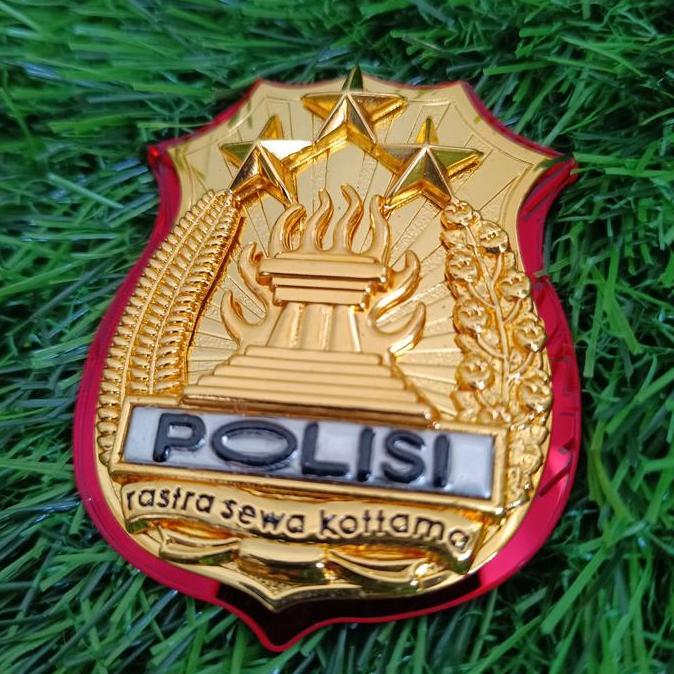 New  Tanda Kewenangan Polri Mika Akrilik