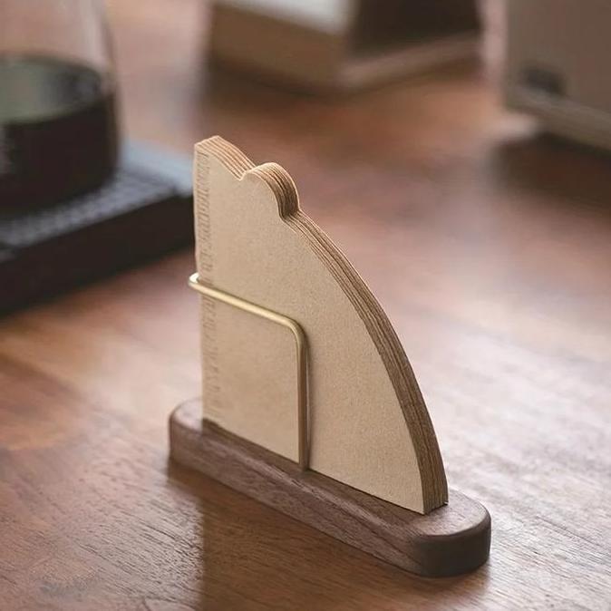 V60 Paper Filter Wooden Holder - Wooden Holder for paper filter v60
