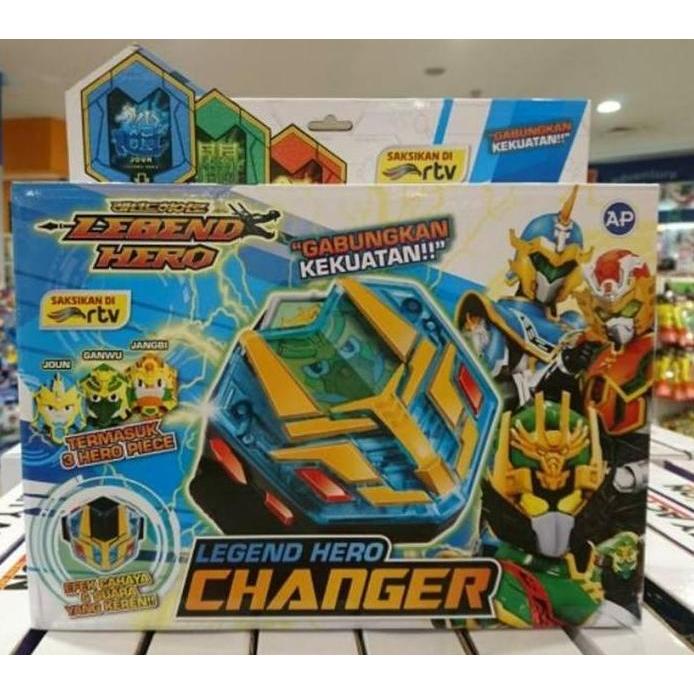 Legend Hero Changer Efek Suara dan lampu hero piece mainan serial RTV