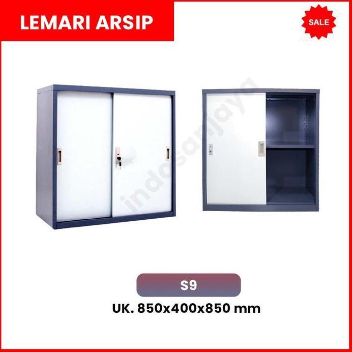 Lemari Arsip Besi Kantor Lemari Arsip Kabinet Pendek S9 SL