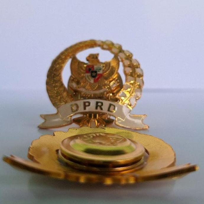 New  pin dprd [luxury] pin dprd nasional pin dprd garuda premium class Bros Clips Emas Magnet