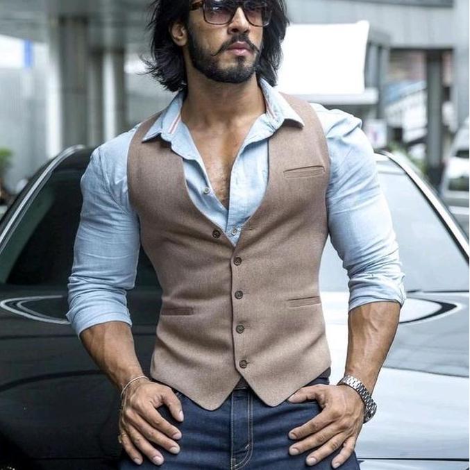 Rompi Jas pernikahan / Jas Rompi kantor Polos Casual Pria Formal Hitam