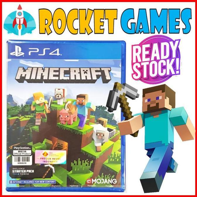 PS4 Minecraft Starter Pack Collection Edition