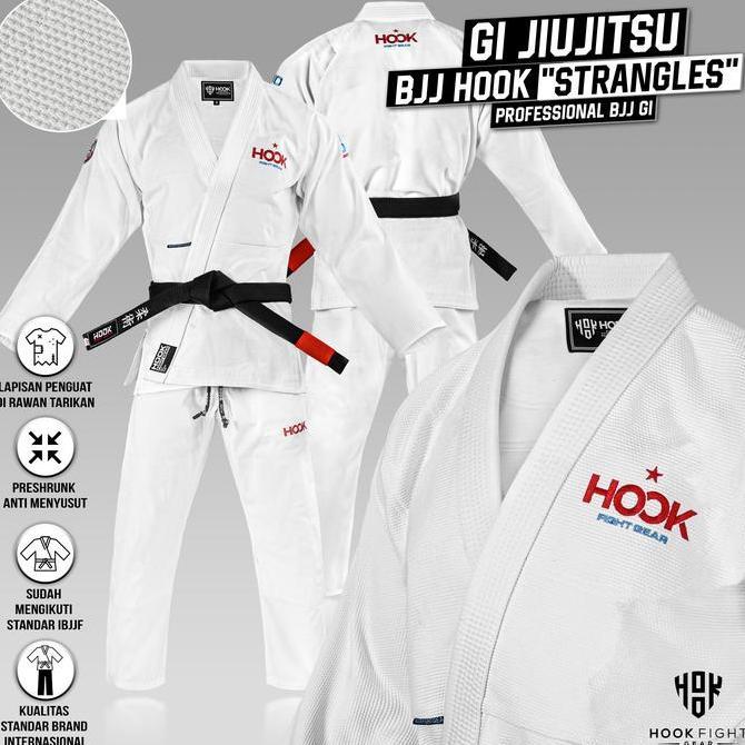 Gi Jiujitsu BJJ Hook Baju Bjj Gi Bjj Gi Jujitsu Gi Jiu Jitsu Gi jiu jitsu Gi Jiujitsu Gi 10GI