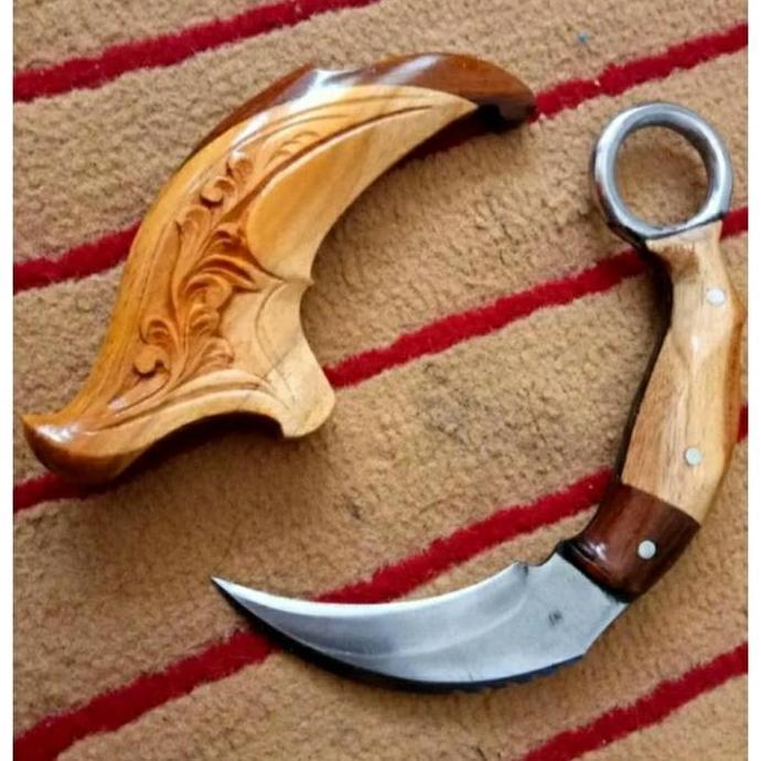 PISAW KERAMBIT KUKU MACAN/ KERAMBIT SILAT, KERAMBIT VARIASI RUMAH, KERAMBIT KESENIAN DAERAH, KERAMBI