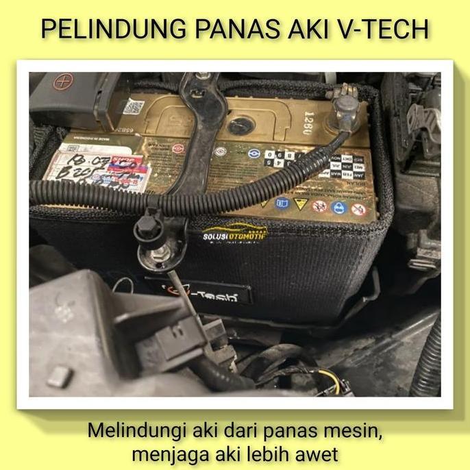 Aki Mobil Honda Jazz 2007-2014 Ge8 Pelindung Panas Cegah Aki Soak