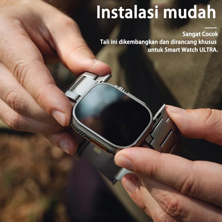 BEST DEALS [BARU] SAMSUNG Smartwatch S9 Ultra2 Strap Stainless Jam Tangan smart watch pria Jam tanga