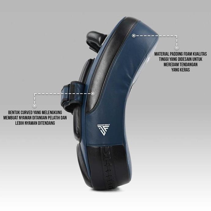 Curved Kick Shield Indofight Pads Curved Muay Thai Pad KickShield Muay Thai Training Kick Pad Muay T