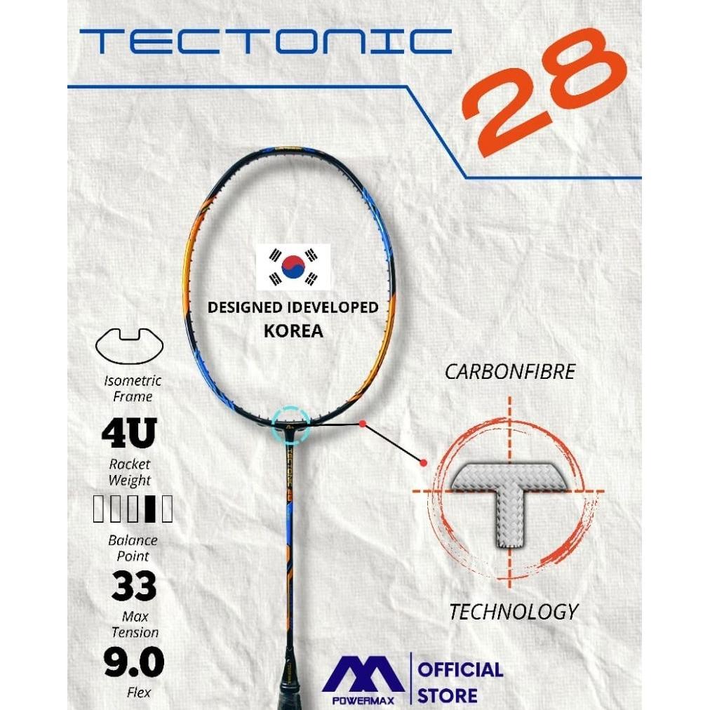 Big Promo Raket Badminton Powermax 36Lbs Furious 50 M 800 Sting Shot Tectonic 28 Tornado 800 Origina