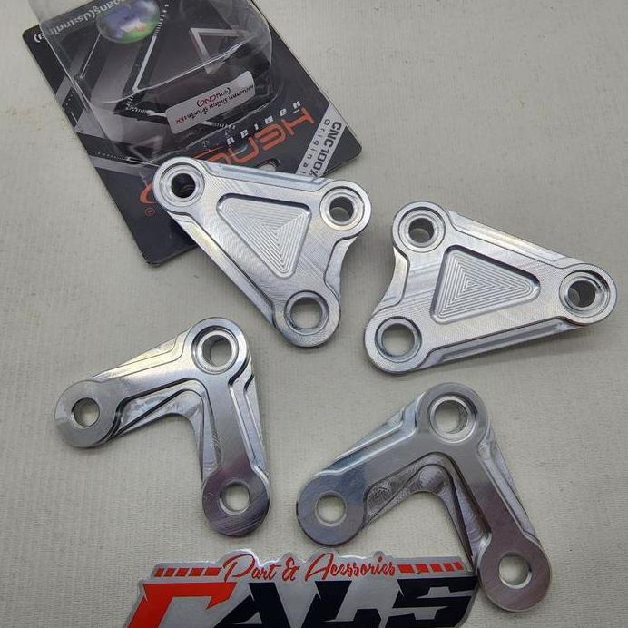 BREKET MESIN ALUMUNIUM NINJA R NINJA SS NINJA KISS ORIGINAL HENG THAILAND