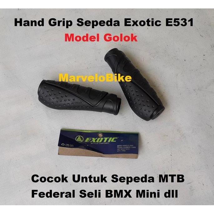 Ready Hand Grip Sarung Stang Sepeda Lipat MTB Fixie Exotic E531 Model Golok