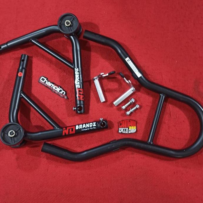 Standar Paddock Belakang NO BRANDZ Lite Model Tipe Y V Universal