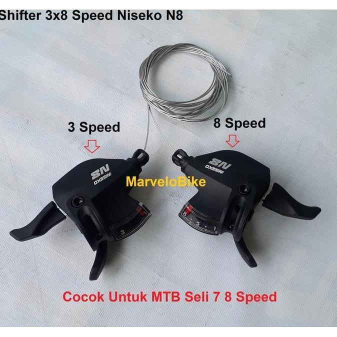Ready Shifter 3x8 Speed Niseko N8 United