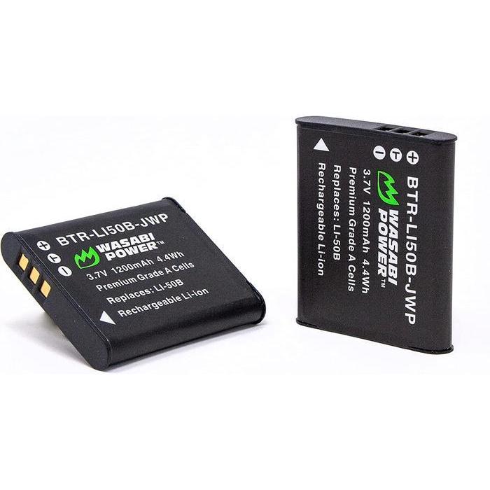 Wasabi Power Battery & Charger Kit For Pentax D-Li92 Dli92 D-L192 Dl192 Bc92 Bc-92 I10 I-10 Rz10 Rz-