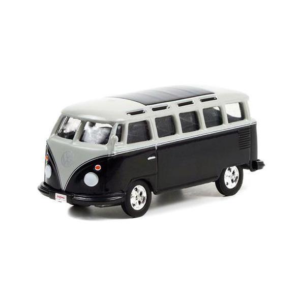 New  Greenlight 37250-A Volkswagen T1B Custom Bus Black/White Barrett JACKS
