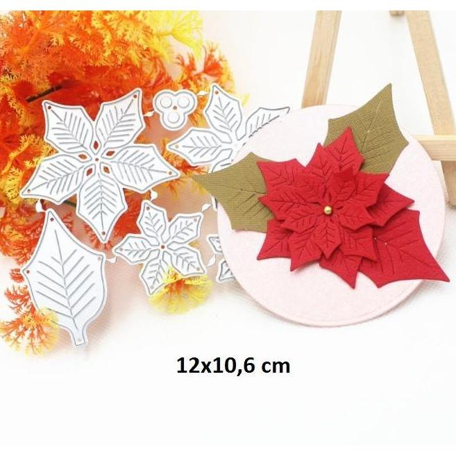 New Cetakan Stensil Cutting Dies Bahan Metal Scrapbook DIY Cetakan FOUR