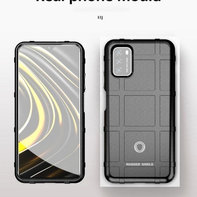 BEST DEALS CASE XIAOMI POCO M3 / POCO M3 PRO RUGGED SHIELD ARMOR MILITARY ANTI SHOCK PROOF - RUGGED-