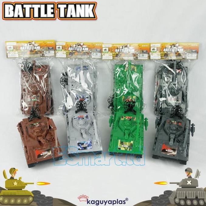 New  Kaguyaplas 185 Mainan Mobil Battle Tank / Mobil Tank
