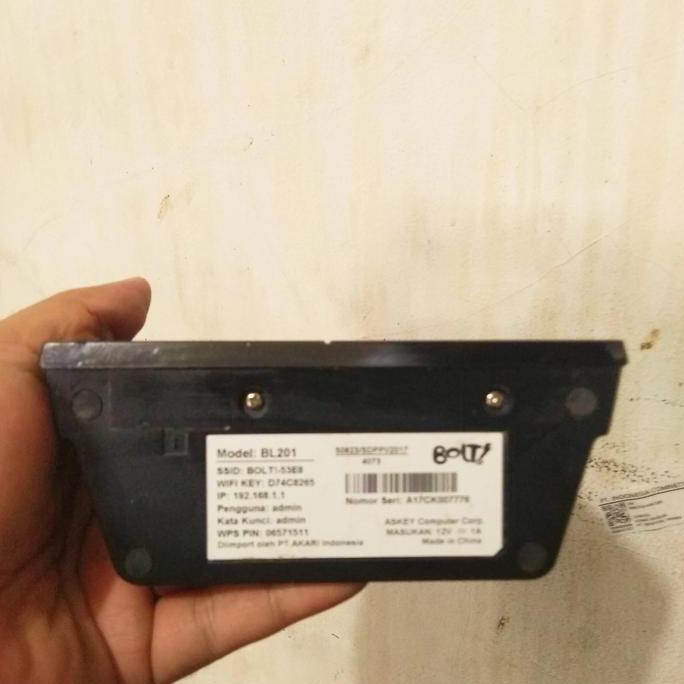 New router bolt bl201