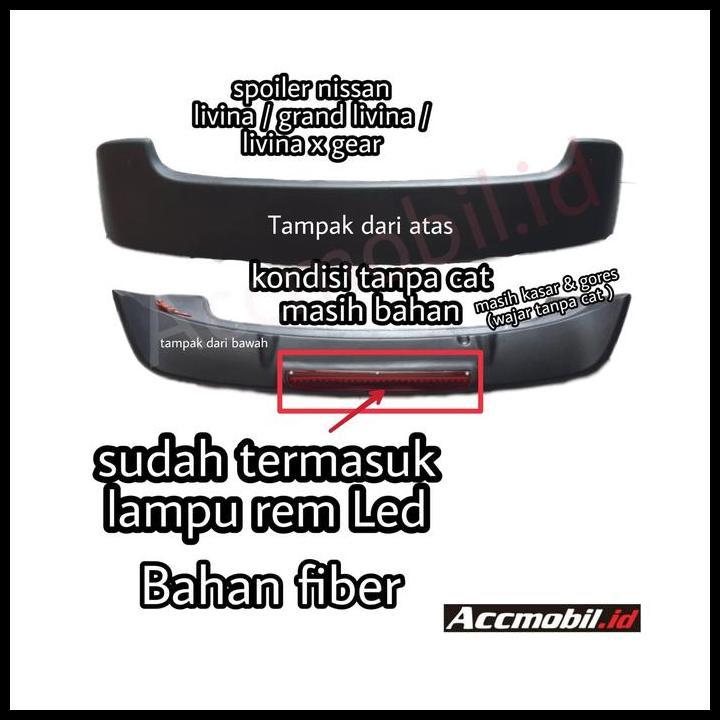 TERBARU SPOILER NISSAN GRAND LIVINA NISSAN LIVINA DENGAN LAMPU 