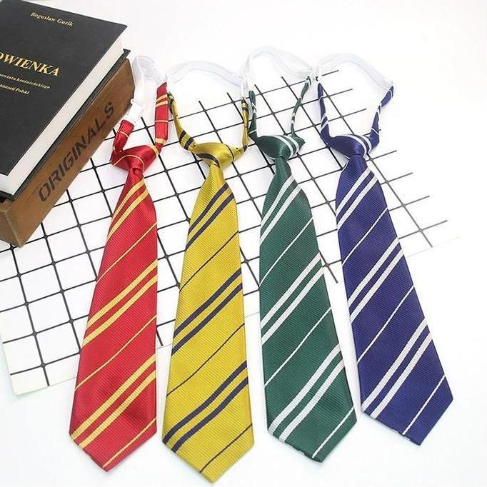 Dasi Garis Inggris / dasi pelajar /Dasi Perguruan Tinggi/Dasi Halloween/Dasi Penyihir/Dasi Bergaris 