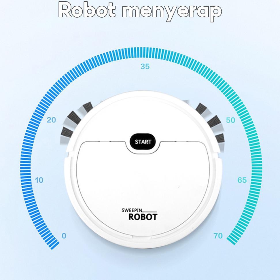 Discount Smart Sweeping Robot 5 In 1 Sapu Penyedot Debu Pel Pembersih Debu Lantai Robot Vacuum Clean