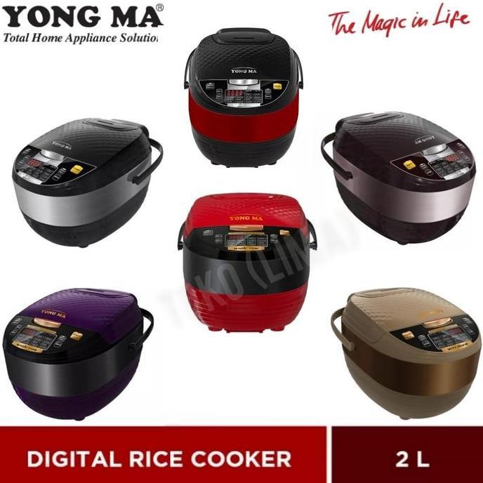 Magic Com / Rice Cooker Yongma SMC-8027 Kapasitas 2 Liter 400 Watt