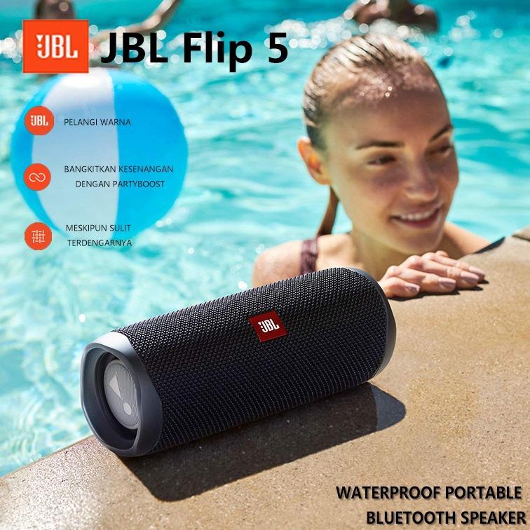 Jbl Flip 5 Waterproof Portable Bluetooth Speaker