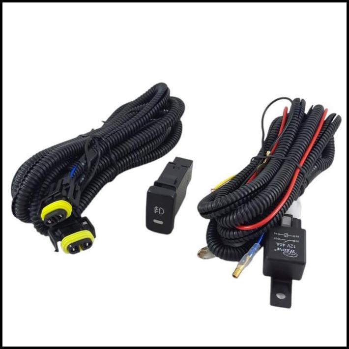 BEST DEAL FOGLAMP LAMPU KABUT AVANZA XENIA LAMA 2005 - 2012 FULLSET RWB 