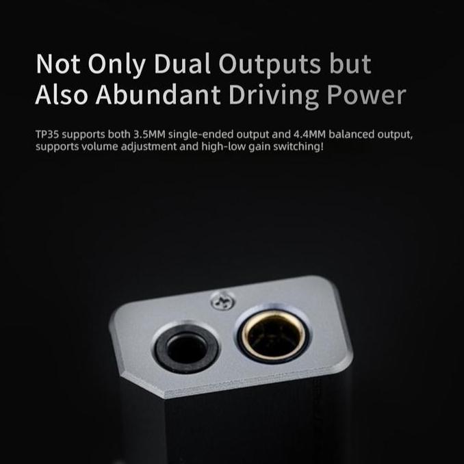 Morwe- Epz Tp35 / Tp35 Pro Dual Cs43198 Dac Chip Amplifier Earphone Adapter