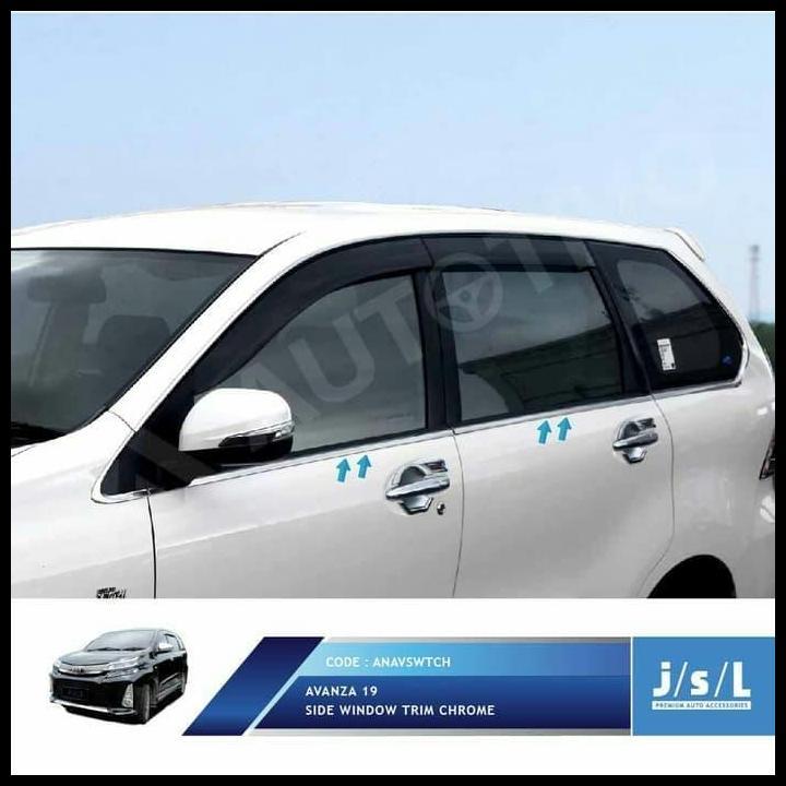 TERLARIS LIS LIST KACA SAMPING AVANZA 2019 