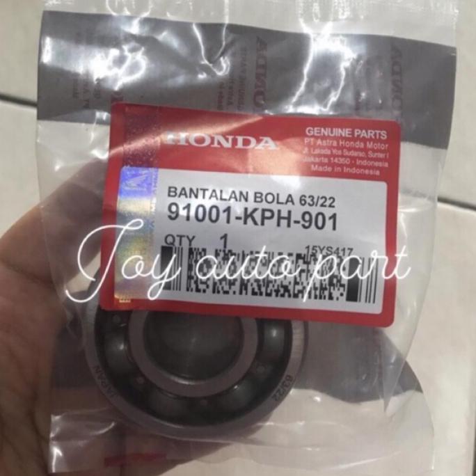 NEW Bearing Bantalan bola kruk as 63/22 91001 KPH 901