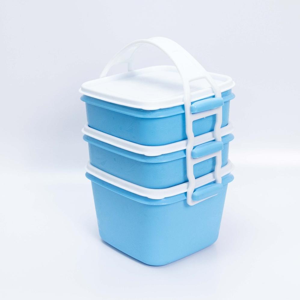 Hot Product Rantang Takuma Susun 3 Rtgs3 Plastik Pastel