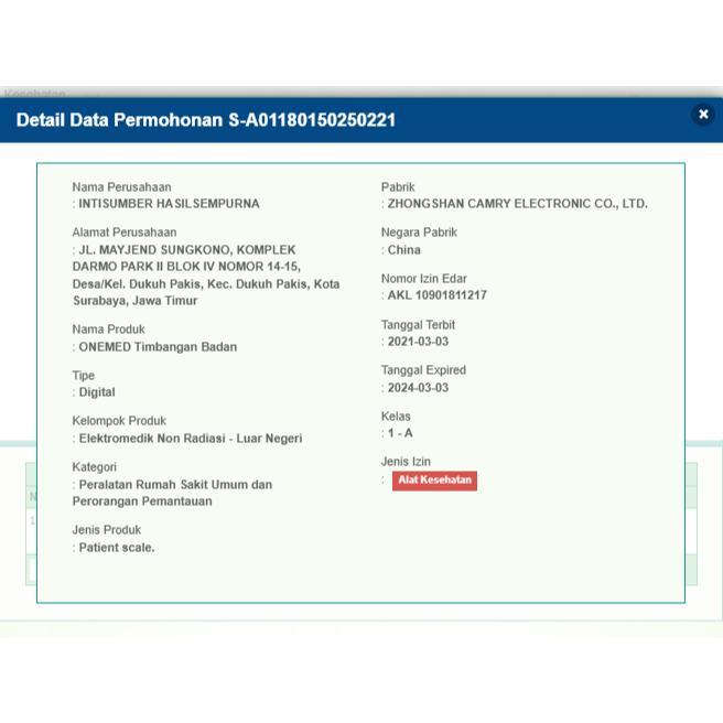 HOT DEALS TIMBANGAN BADAN DIGITAL ONEMED EB 9362 - TIMBANGAN BADAN DIGITAL AKURAT