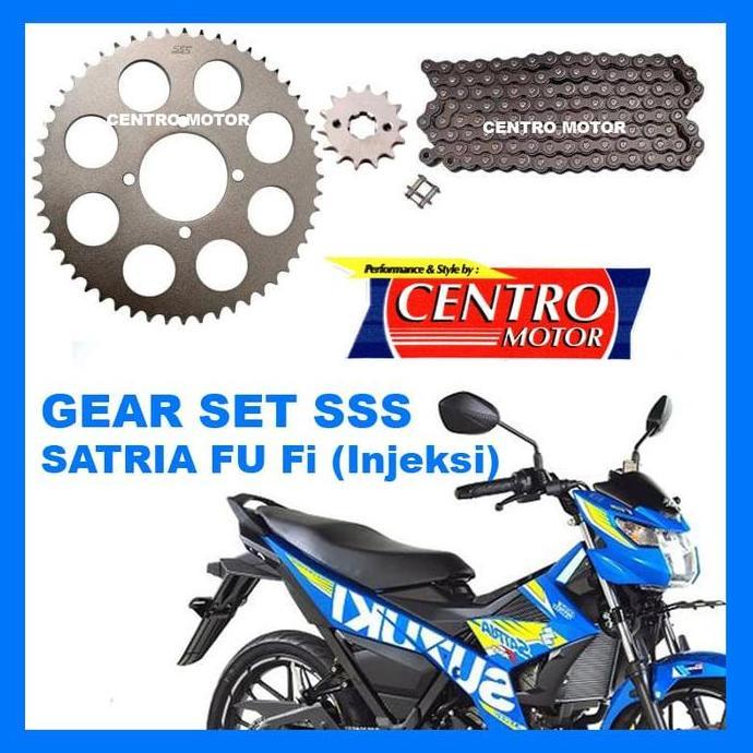 GEAR SET SSS SATRIA FU FI (INJEKSI) GEAR SSS SATRIA FU INJEKSI