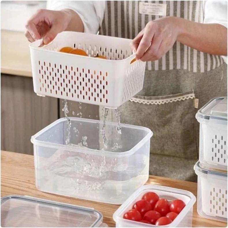 BestPromo Pxton - Food Container / Kotak Tempat Penyimpanan Makanan / Rak Kulkas