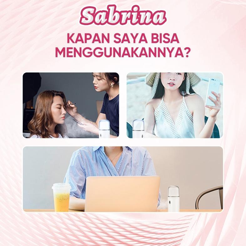 BIG PROMO SALSNOW Nano Spray Hydration Device Perawatan Wajah yang Baru Ditingkatkan Melembabkan Pen