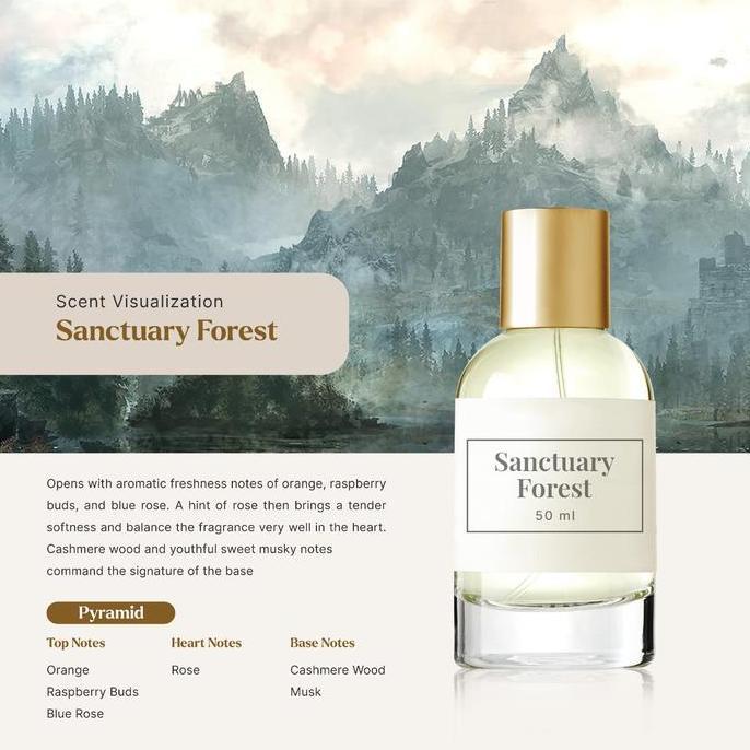 NEW SICHER SANCTUARY FOREST EAU DE PARFUM 50ML ORI