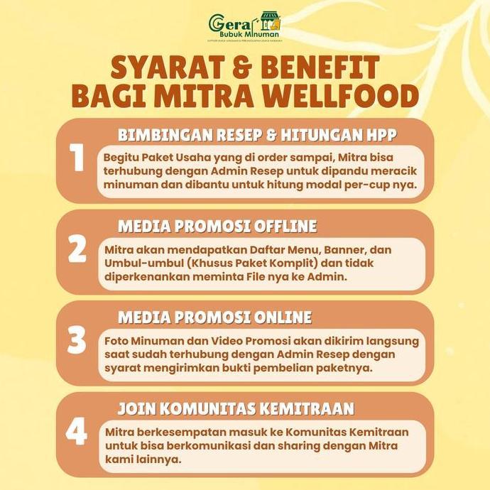 NEW FRANCHISE  MINUMAN NYOKLAT - Paket Hemat