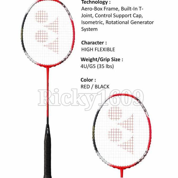 RAKET BADMINTON YONEX ASTROX 3 DG - HEAD HEAVY BALANCE 35 LBS ORIGINAL