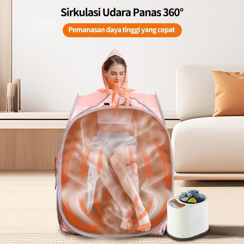 NEW Portable Steam Sauna / Kotak Sauna / Tubuh Alat Sauna Room / Alat Spa /Alat Mandi Uap