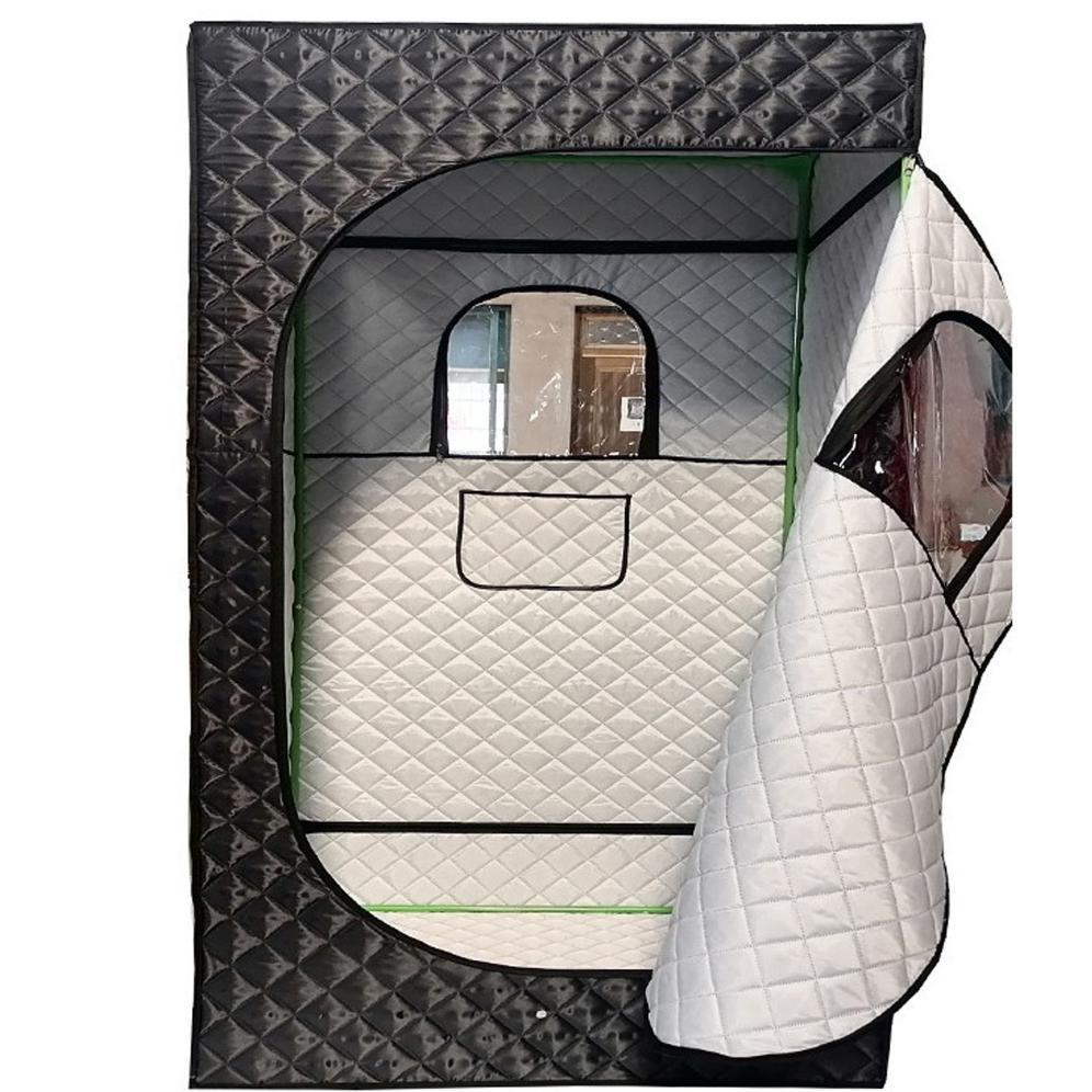 PROMO TERBARU Kotak Sauna Full Body Portable / Alat Sauna Di Rumah / Alat Pelangsing Tubuh