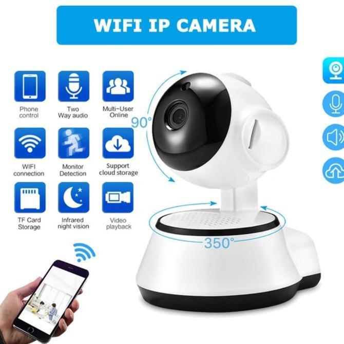 NEW WIFI KAMERA V380 WIRELESS CCTV CAMERA PANTAU MALING ORI
