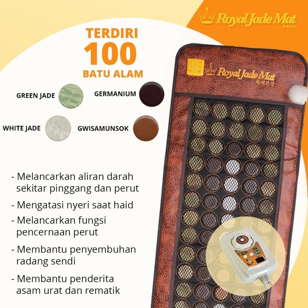 TERBARU Royal Jade Mat Batu Gwisamunsok Matras Terapi Kesehatan Refleksi Terbaik Terlaris Terapi Mel