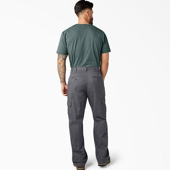 Dickies Twill Cargo Dickies Twill Cargo Loose Pants Rinse Charcoal