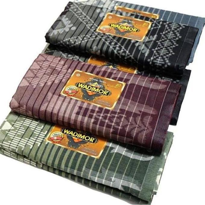 NEW SARUNG WADIMOR MOTIF BALI SARUNG TENUN WADIMOR MOTIF BATIK BALI KEMBANG UK DEWASA ORI