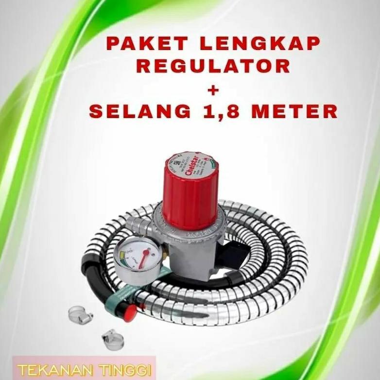 HOT DEALS Regulator Winn Gas W 800 M Meter EKSKLUSIF HIJAU NEON W800M METER