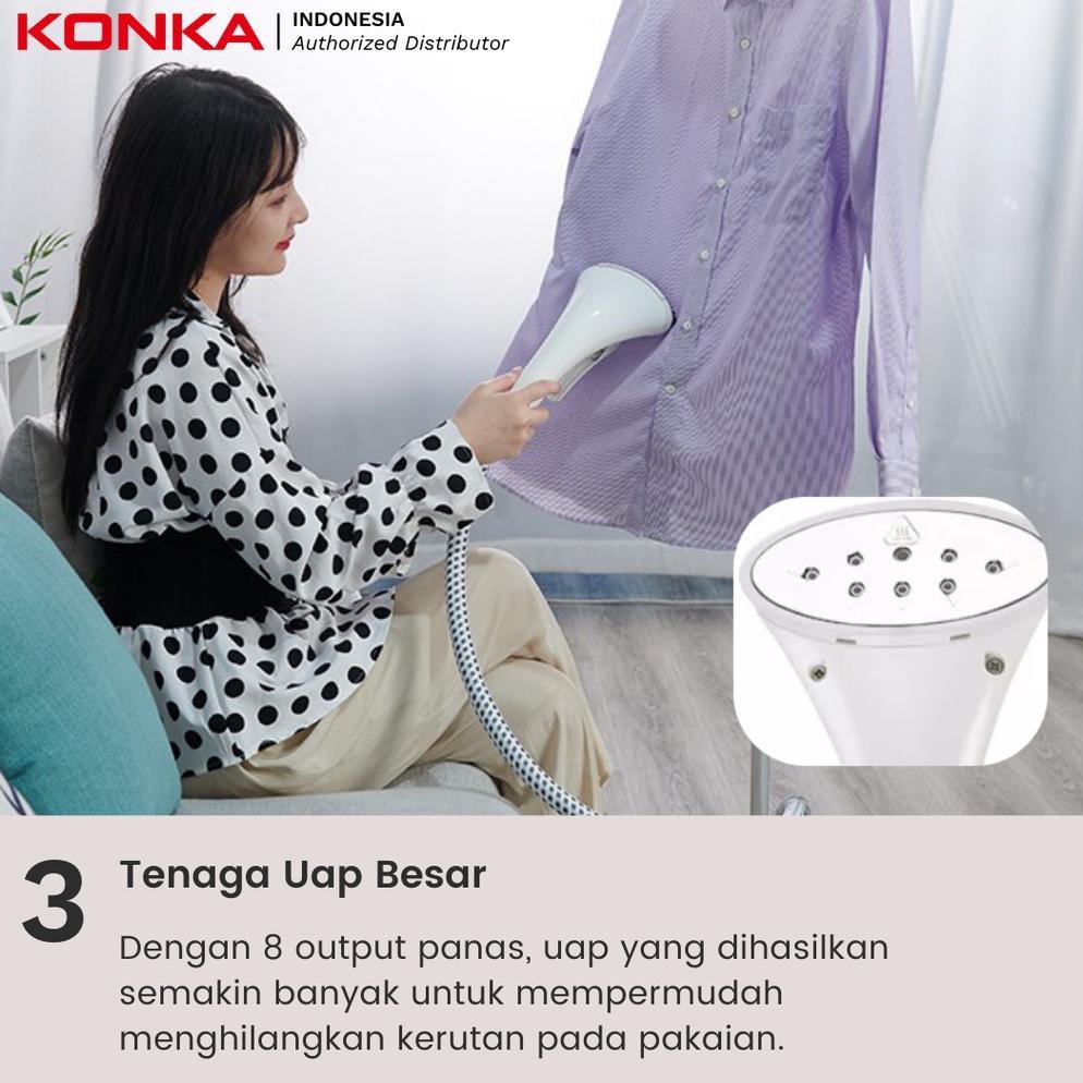 NEW DEALS KONKA Garment Steamer Standing | Setrika Uap Berdiri - KZ-GT23