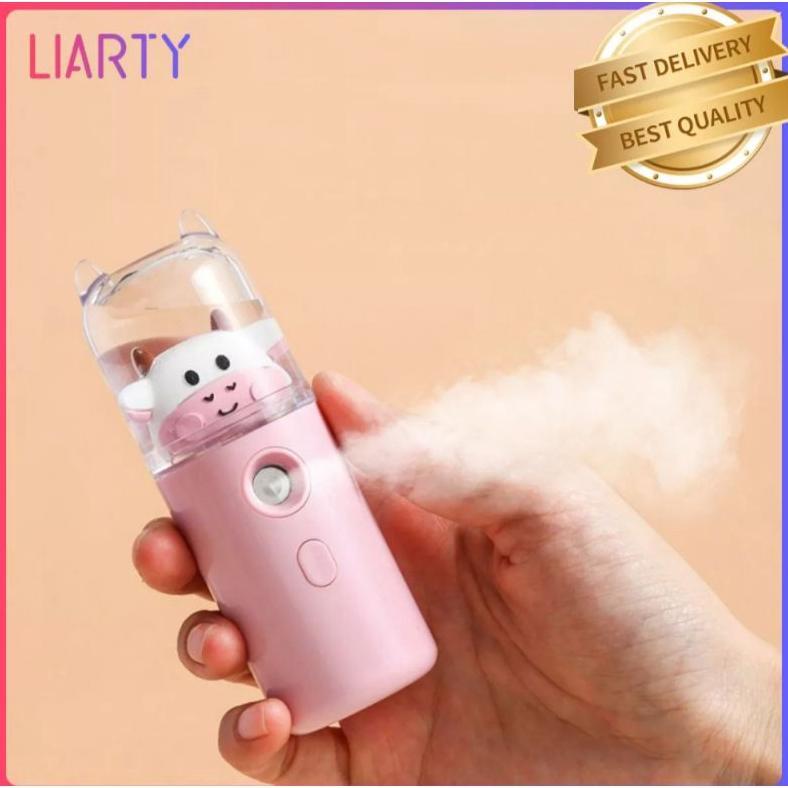 CUCI GUDANG [LAGI PROMO] [COD READY] Mini Nano Spray ,Mini Facial Humidifier Mist Machine Recharge S